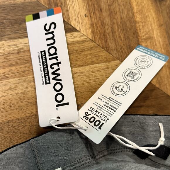 Smartwool X VRST Pants Leggings Merino Wool Blend Base Layer Men’s Large New - Picture 4 of 11